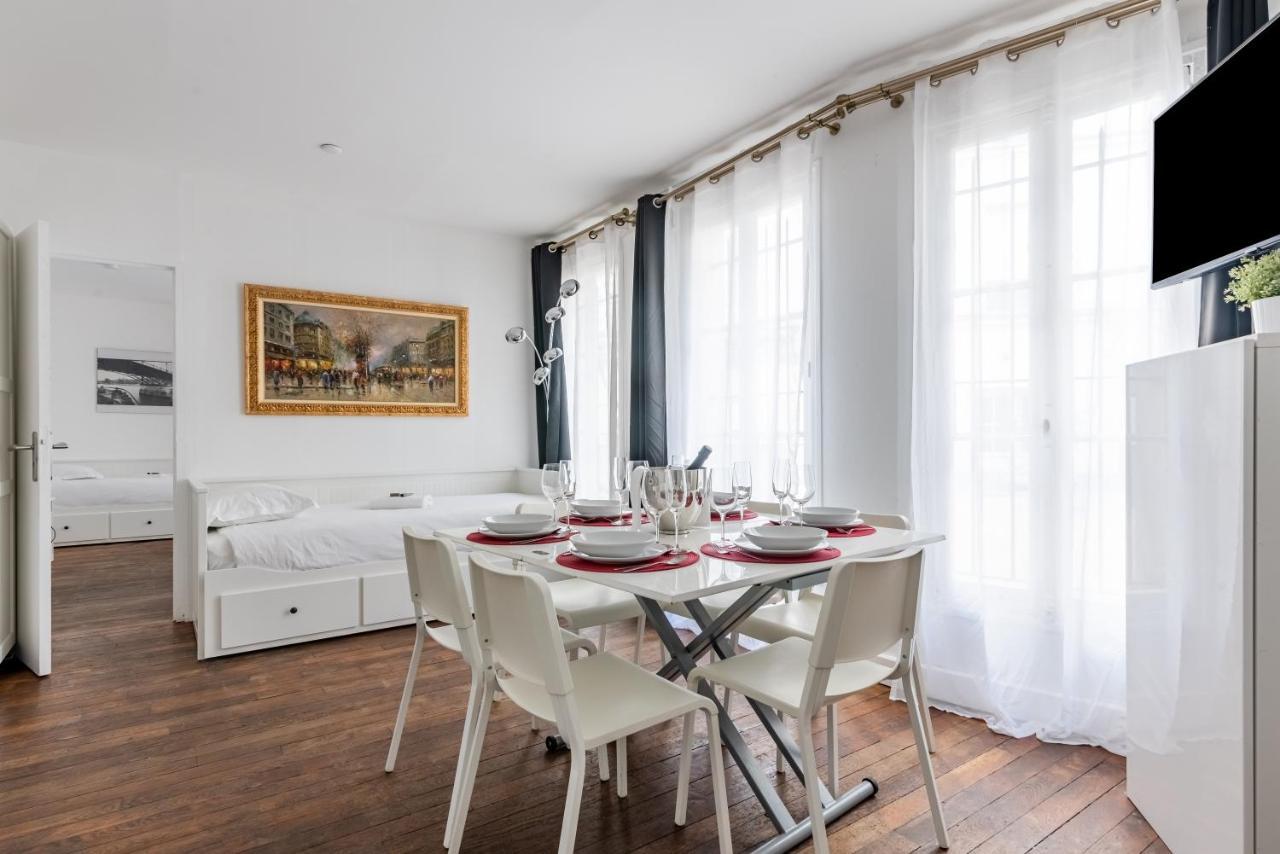 Appartement Magenta Quest Paris Exterior foto
