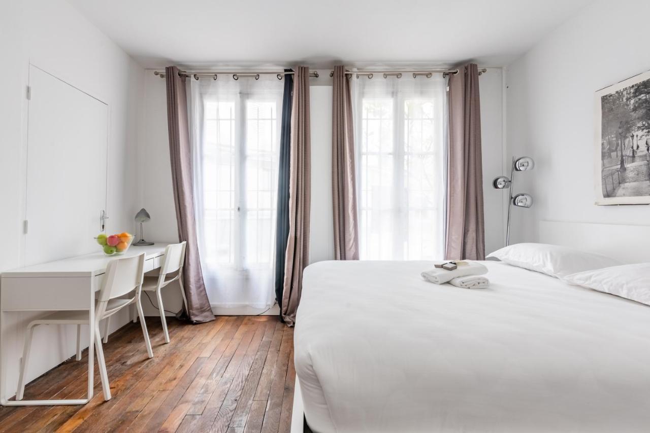 Appartement Magenta Quest Paris Exterior foto
