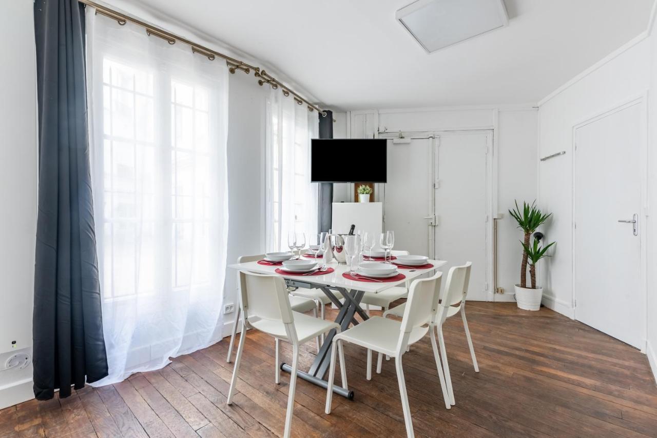Appartement Magenta Quest Paris Exterior foto